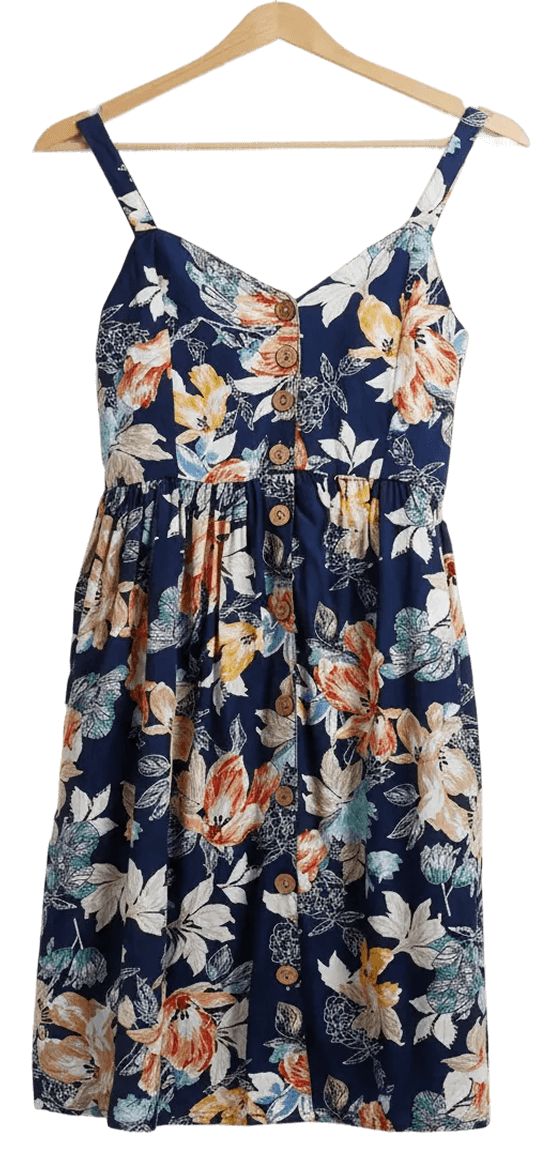 Floral Sleeveless Short Dress